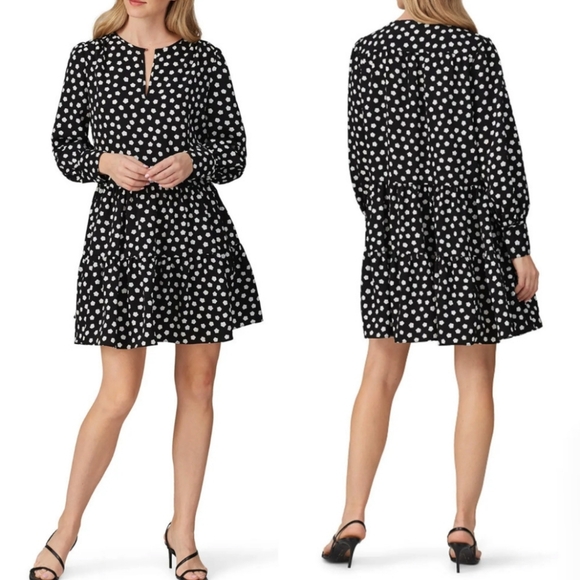 Kate Spade Black and White Polka Dot Dress - Picture 1 of 16